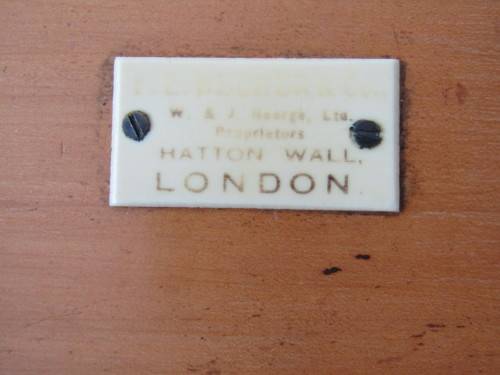Boxed Scale weight Set, Hatton Wall, London