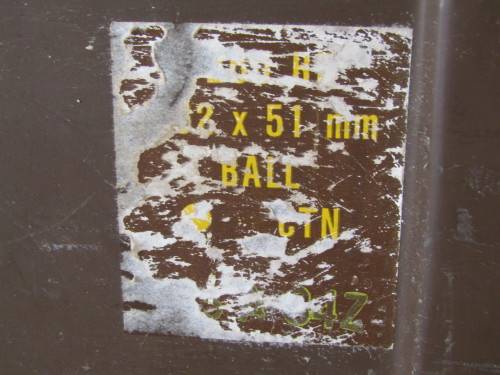 Old SADF metal Ammunition Box, 42cm x 28cm x 20cm - others available