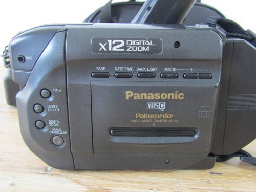 Vintage Panasonic Video recorder with charger and bag