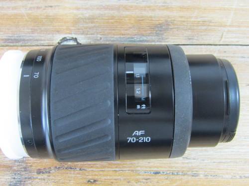 Vintage Minolta Dynax 500si Super Camera with 5400xi Flash, Macro zoom Lens,AF70-210 Lens and extras