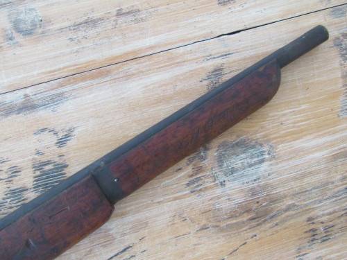 Antique original 1909 LSA & Co. Rifle, original markings, disarmed, excellent condition, 1m long
