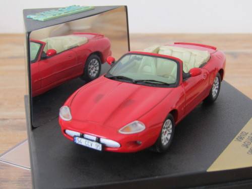 Vitesse, 1998 Jaguar XKR Convertible, Certificate,1108/2500, metal die cast model car, mint in Box
