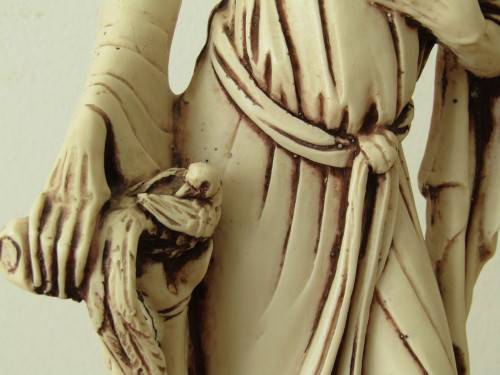 Pair of large Oriental Figurines, 48cm tall, excellent condition