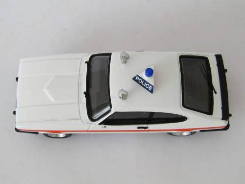 Collectable metal die cast scale model, Vanguards Police series, Ford Capri 3.0 S, mint in box