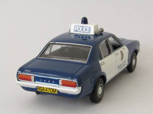 Collectable metal die cast scale model, Vanguards Police, Ford Consul, mint in box