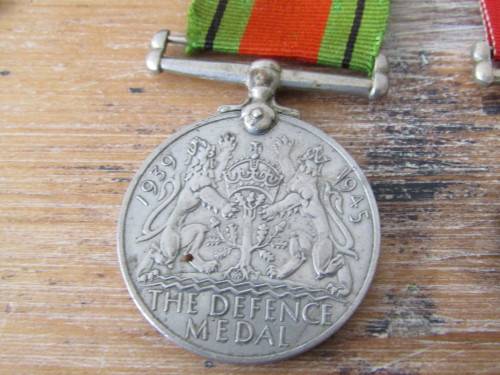 Medal set of 5 WW2 Medals awarded to Ohlsson