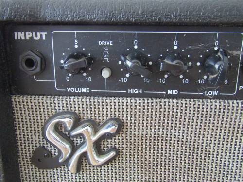 SX Guitar Amp in excellent working order, 27cm x 27cm x 17cm