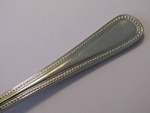 Vintage set of 12 E.B.C.O 18/8 Stainless Steel Fish Forks, 12cm, unused condition