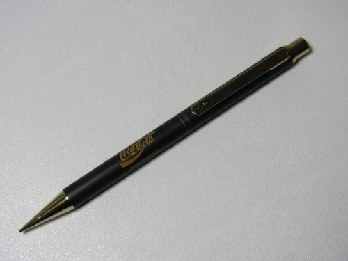 Vintage Coca Cola Sheaffer retractable lead Pencil in original Case, mint and unused