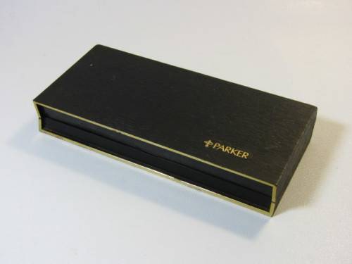 Vintage 1940's Cased Parker Fountain Pen, 12ct R. Gold, England, excellent condition