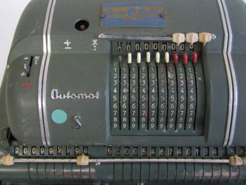 Antique Hamann Automat Pinwheel Electromechanical Calculator in excellent condition, 34x 26cm, 12Kg
