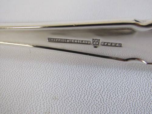 9 Piece vintage Hallmarked silverplated matching Cutlery, Sheffield England, Spoons and Forks