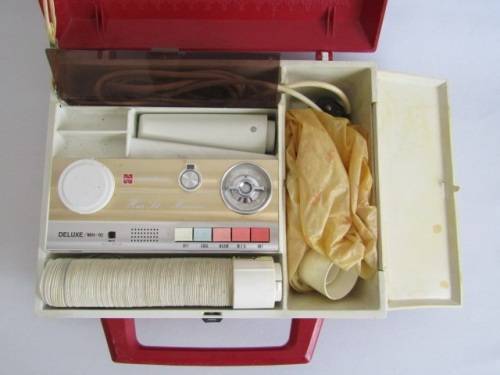 Vintage Cased retro Hair Set Machine in excellent and working condition, hair dryer