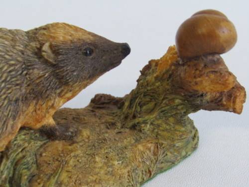 Lot of 4 collectable Animal figurines, Crown Staffordshire, Ansley and Teviotdale, excellent cond