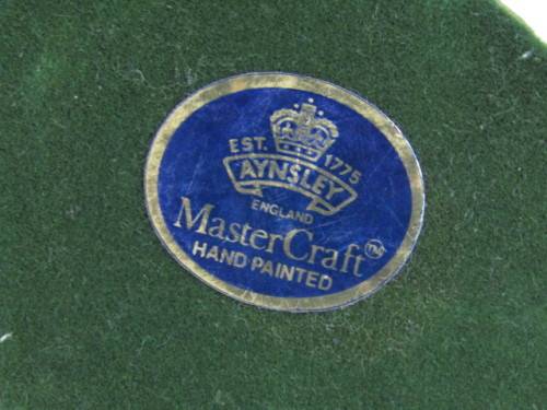 Lot of 4 collectable Animal figurines, Crown Staffordshire, Ansley and Teviotdale, excellent cond