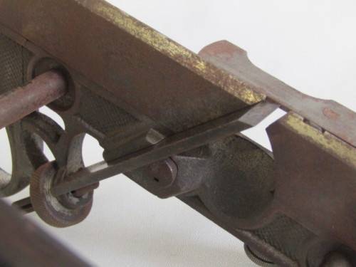 Antique Stanley No. 55 Combination Plane with wooden handles, Stanley Rule & Level Co. Blade