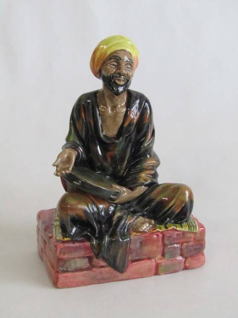 Large 1930's Royal Doulton "Mendicant" Figurine, England, HN1365, perfect condition, 20cm high