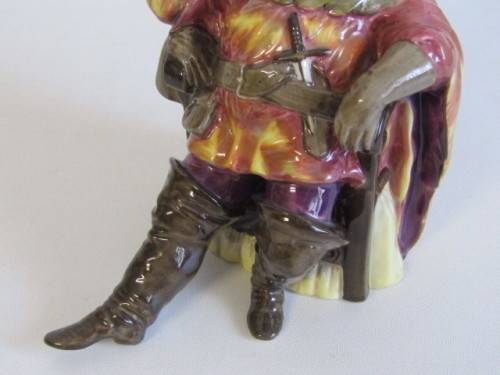 Vintage original 1954 Royal Doulton "The Foaming Quart" Figurine, HN2162, England, perfect, 13.5cm