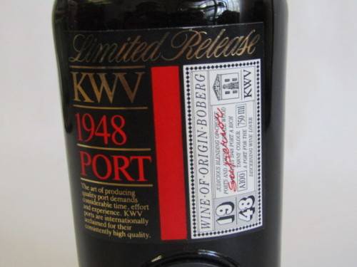 KWV 1948 Limited Release Port, Boberg, Sealed and Full, 750ml - 5 available - make an offer