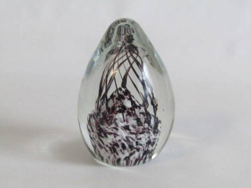 Large vintage original Murano art glass Paperweight in excellent condition, 11cm high