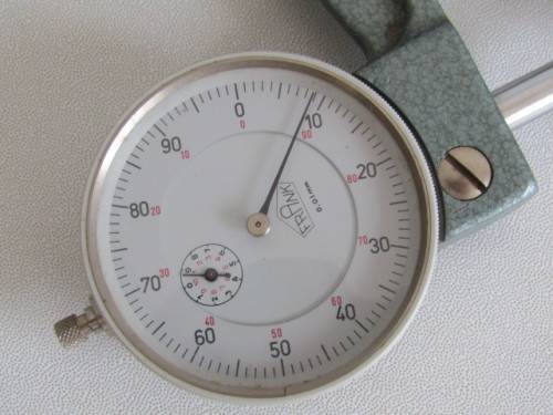Vintage original large Frank Micrometer, German made, J200/13A, original box, excellent condition