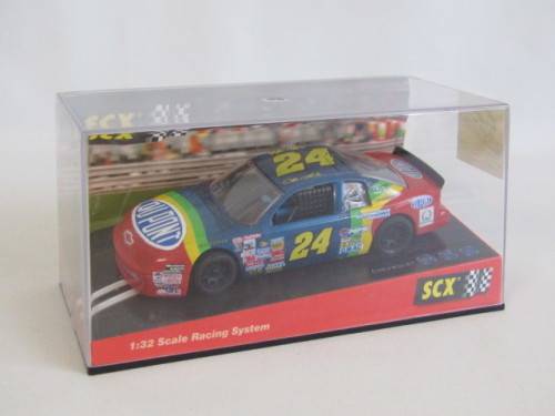 Vintage 1998 release scale Model Slot Car, SCX Chevrolet Nascar "Du Pont", original Case, excellent