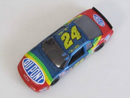 Vintage 1998 release scale Model Slot Car, SCX Chevrolet Nascar "Du Pont", original Case, excellent
