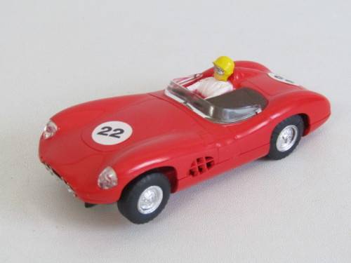 Vintage 90's - 00's release scale Model Slot Car, Scalextric Austin Martin DBR 1/300, original Box