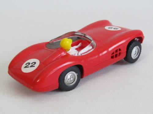 Vintage 90's - 00's release scale Model Slot Car, Scalextric Austin Martin DBR 1/300, original Box