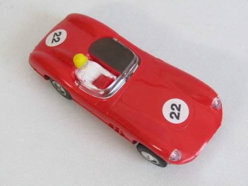 Vintage 90's - 00's release scale Model Slot Car, Scalextric Austin Martin DBR 1/300, original Box