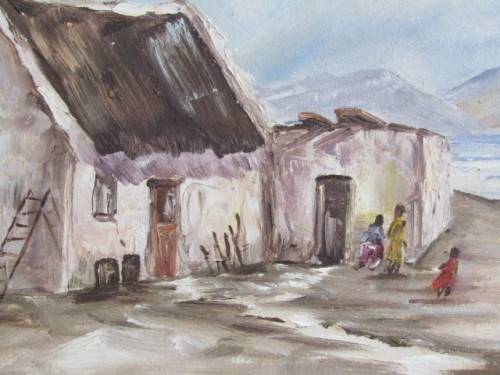Estelle Botha Oil on Board Framed Painting, dated '87, 47x 38cm **Crazy R1 Start - Value R1500+**