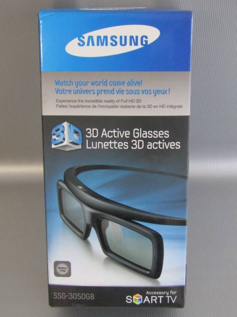 Samsung 3D Active Glasses, new in box with battery and manual