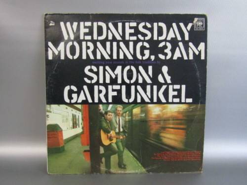 Original vintage Simon & Garfunkel LP - Wednesday morning, 3 AM, excellent condition