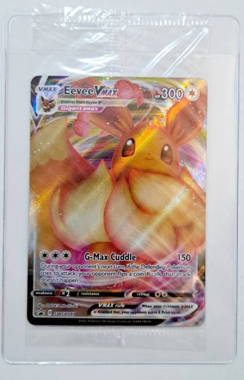 Pokemon Trading Cards - Eevee VMAX - SWSH087 - Full Art Promo (Sealed)