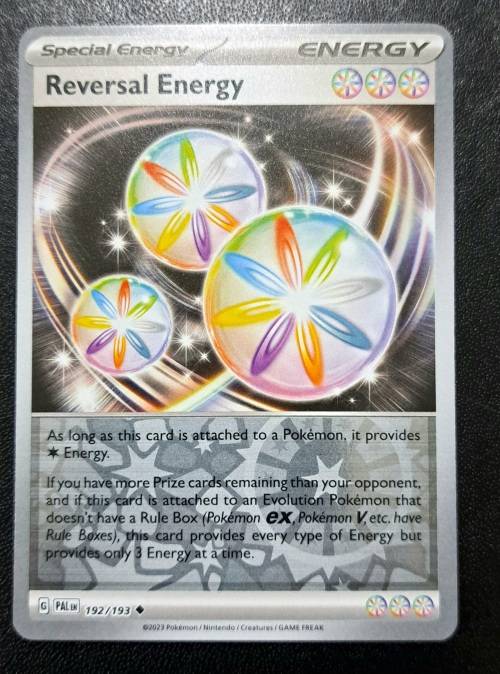 Pokemon Trading Cards -  Reversal Energy - 192/193 - Reverse Holo - Paldea Evolved NM