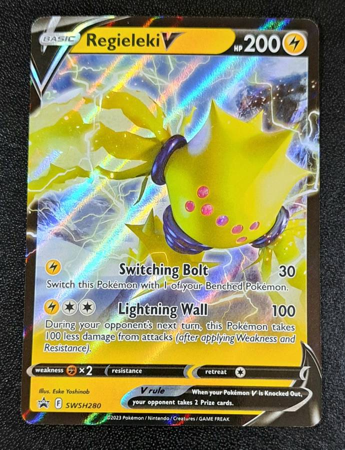 Pokemon Trading Cards - Regieleki V - SWSH280 - Promo - Pokemon Promos - (NM)
