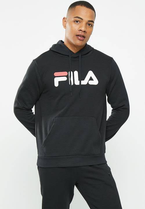 FILA Deckle Hoodie (Black XL)