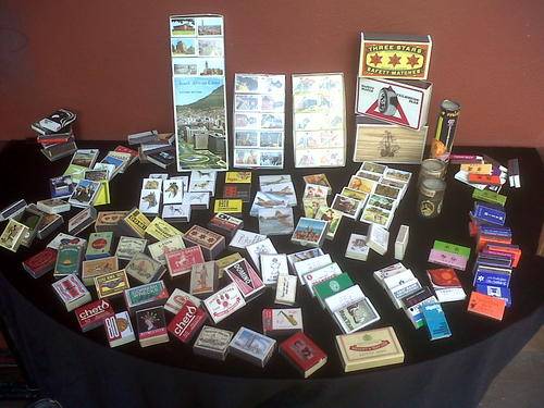 LARGE COLLECTION OF 280 MATCH BOXES