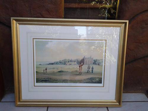 Old St. Andrew's Golf course print