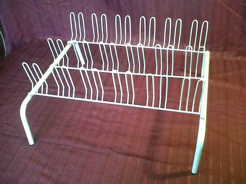 Metal shoe rack