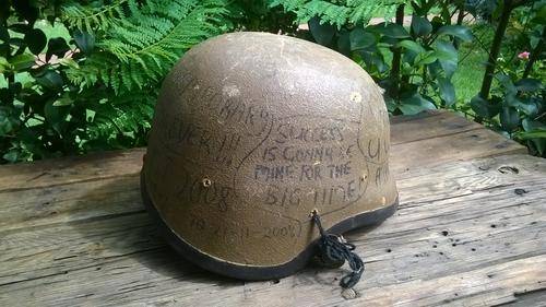 Old Army Helmet
