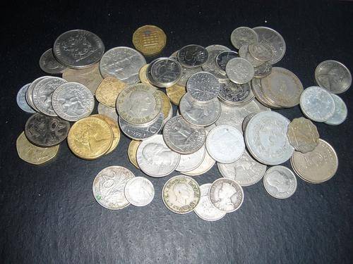 73 World coins for one bid