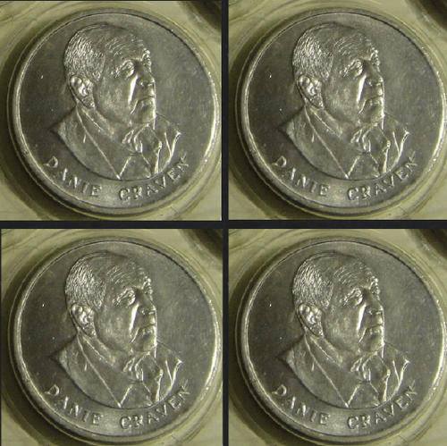 Danie Craven Rugby Medallion Set: DOC CRAVEN : Set of four Medals