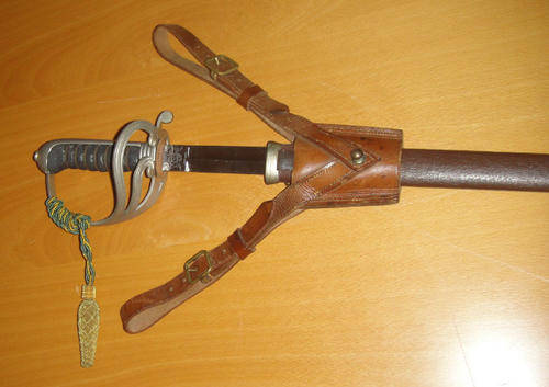 South African Prisons Service SWORD (circa 1960s) issued to Major JJK Kriek