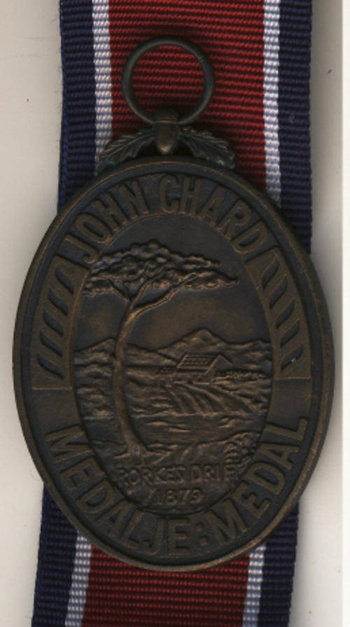 Full Size : John Chard Medal (1952) : Number 1211 : Large Coat-of-Arms