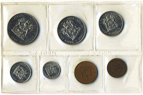 Republic of South Africa : UNCIRCULATED Mint Pack of 1981