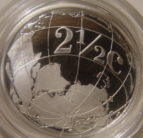 South African Mint : 2007 Proof Tickey : Polar Year