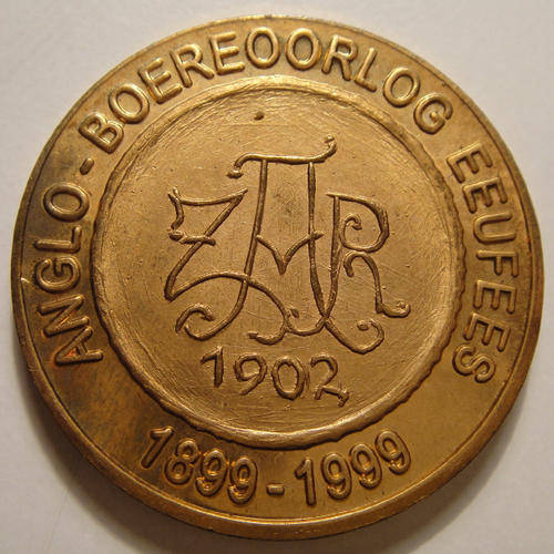 Medal : Centenary of the Anglo Boer War & Veldpond (1899-1902/1999)