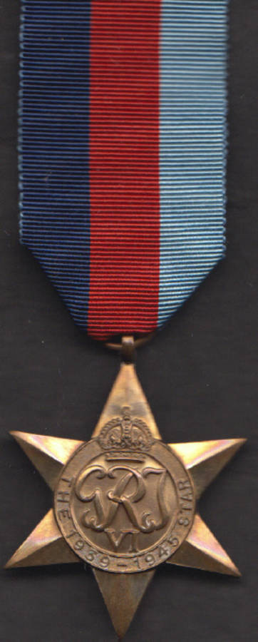 The WW2 1939/45 Star (Unnamed)