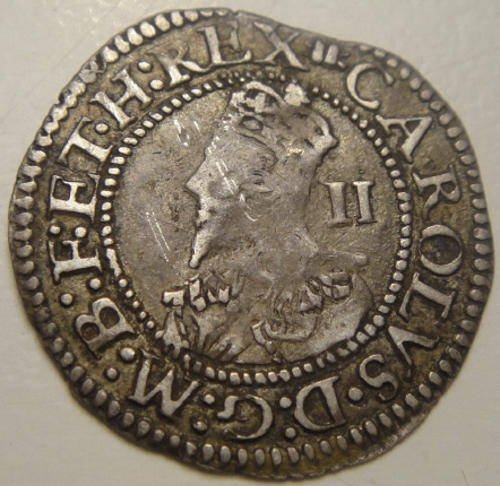 Great Britain : Half Groat of King Charles I (1625-1649)